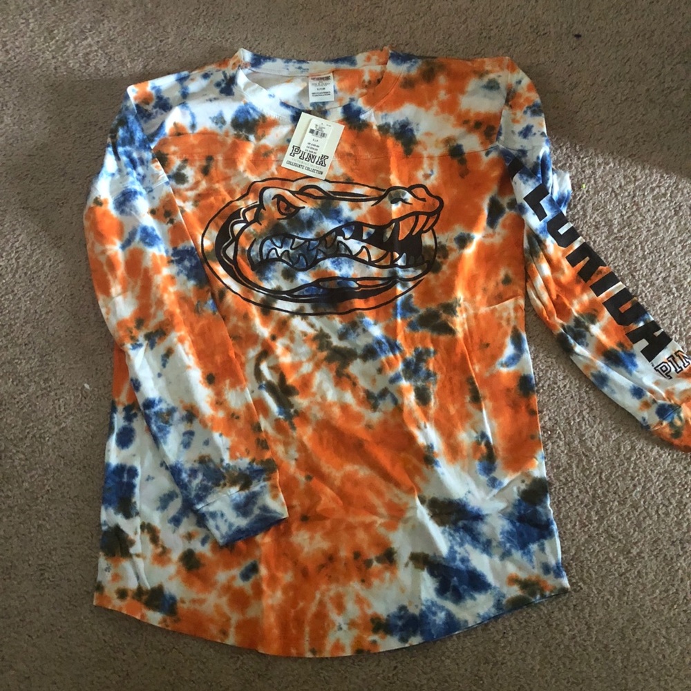 Bnwt Florida Gators Crew Neck PINK Top